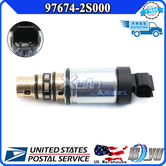 97674-2S000 New A/C Compressor Solenoid Valve Fits for Hyundai for Kia 2009-2017 US Q