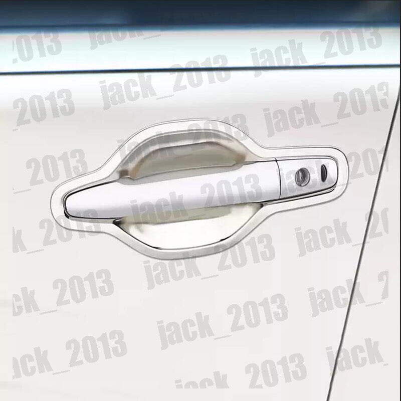 Stainless for Smart Key Door Handle Covers Trims for Mitsubishi Outlander Sport