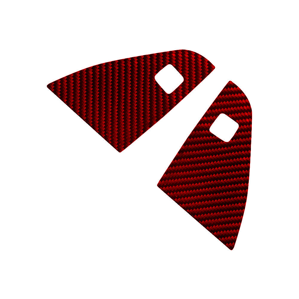 Carbon Fiber Interior Gear Shift Panel Cover Trim For Altima 2019-2022 v