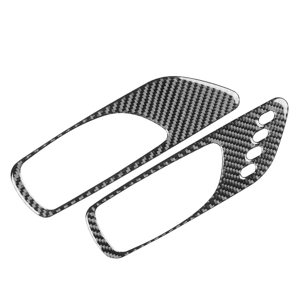 Black Door Handle Cover Trim for Lexus RC300 RC350 RC200T F Sport 2015-2024
