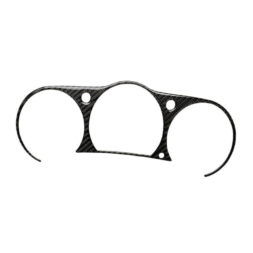 Carbon Fiber Interior Instrument Cluster Panel Cover Trim for Nissan 350Z 06-09