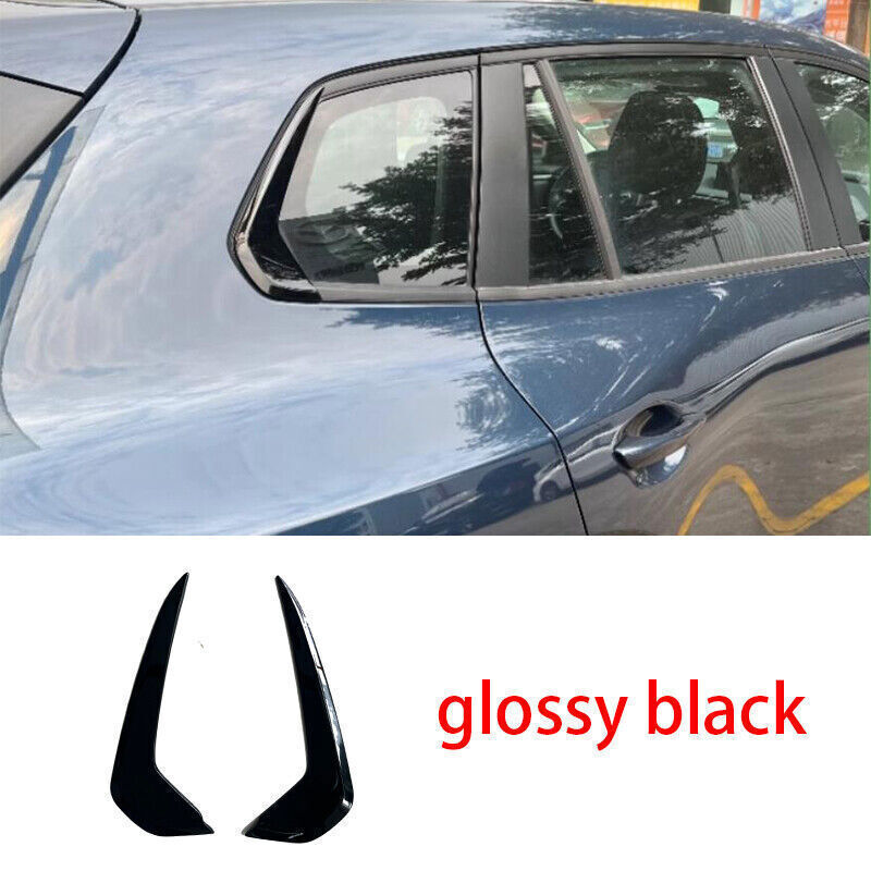 for Mazda CX-50 CX50 2023-24 Glossy Black Rear Side Window Molding Cover Trim 2X
