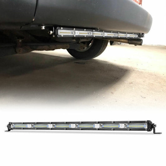 20 inch 180W Slim Led Light Bar Single Row Flood Work Fog Driving UTE Truck SUV