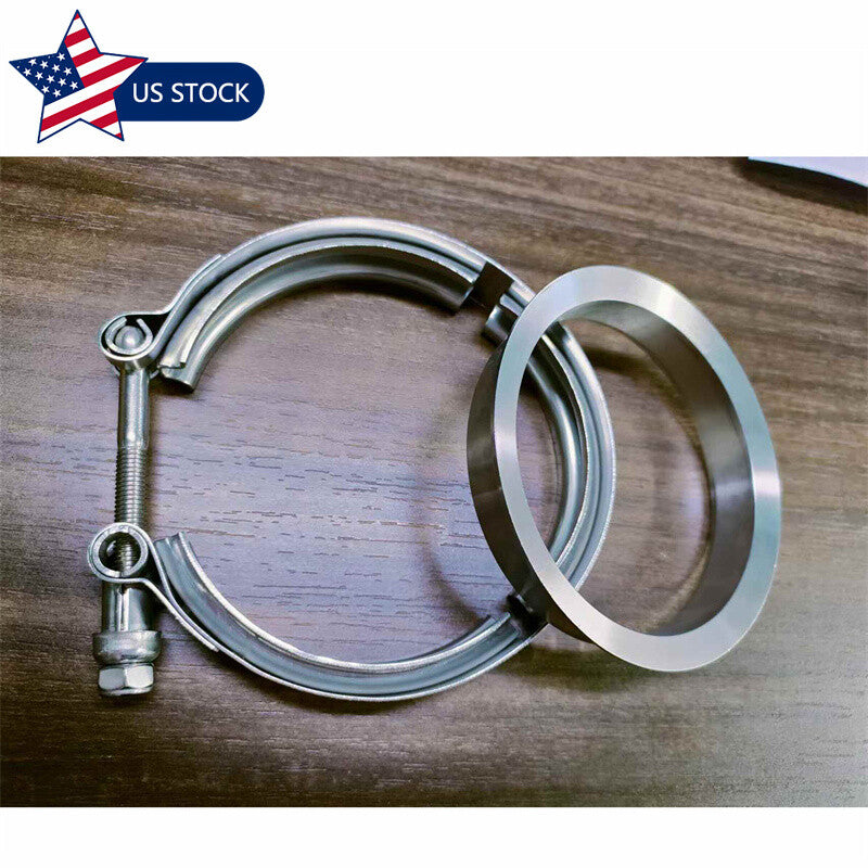 4 V-band Downpipe Flange Clamp for Borg Warner Turbo S400 S400SXE S475 S480T4