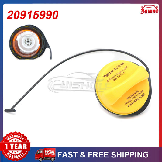 Yellow Fuel Tank Gas Cap for Chevy Avalanche Tahoe Silverado Suburban 2007-2011 Q