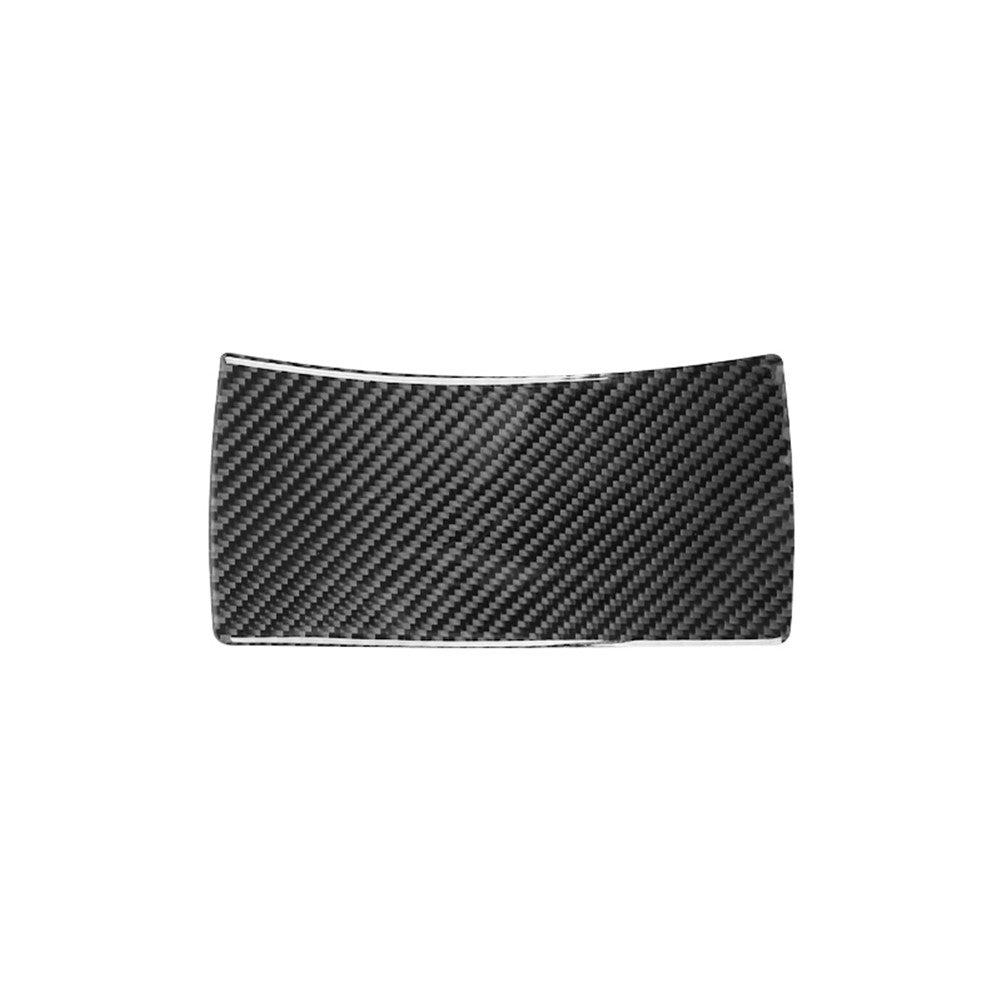 Red Carbon Fiber Center Console Left Side Cover Trim For Explorer 2020-2023 v