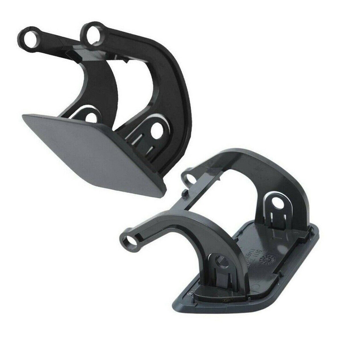 Left + Right Headlight Washer Nozzle Cover for 5 E60 545i 550i M5 02-09- v