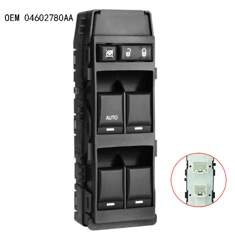for Chrysler for Dodge for Jeep 4602781AA Master Power Window Switch Left Driver Side 1