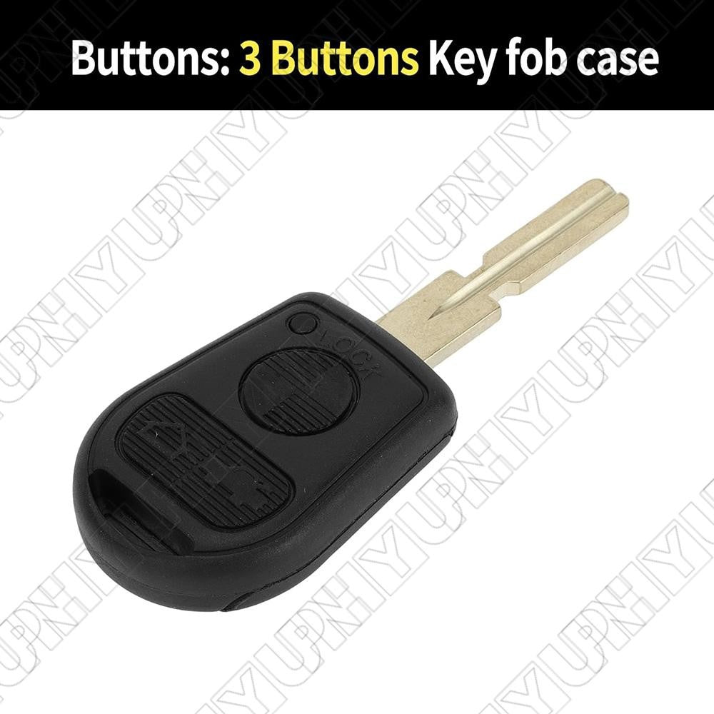 3 Buttons Key Shell Case Housing for BMW 528i 540i 740i 740iL 750iL Z3 HU58 Q