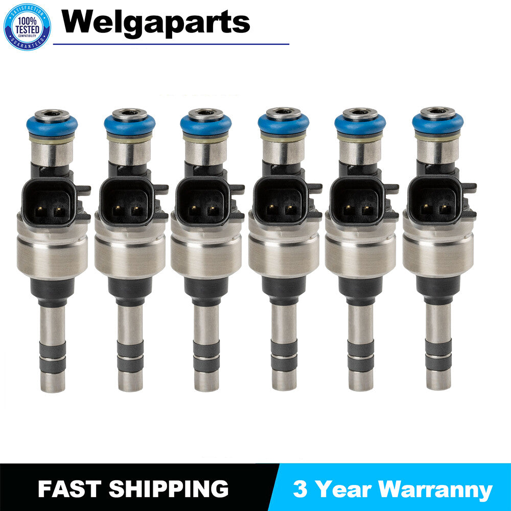 6Pcs 12634126 Fuel Injector for Buick Enclave for Cadillac for Chevrolet Camaro for GMC 3.6L