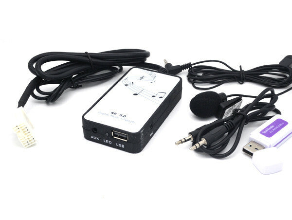 Bluetooth HandFree wheel steering contro AUX Adapter for Honda Odyssey Pilot Fit v