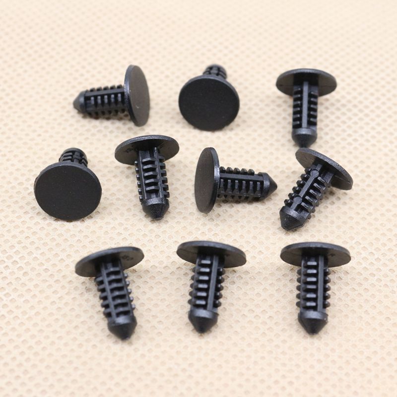 10-Piece Fastia Clip Trim Fixing Rivets for Ford N803170S