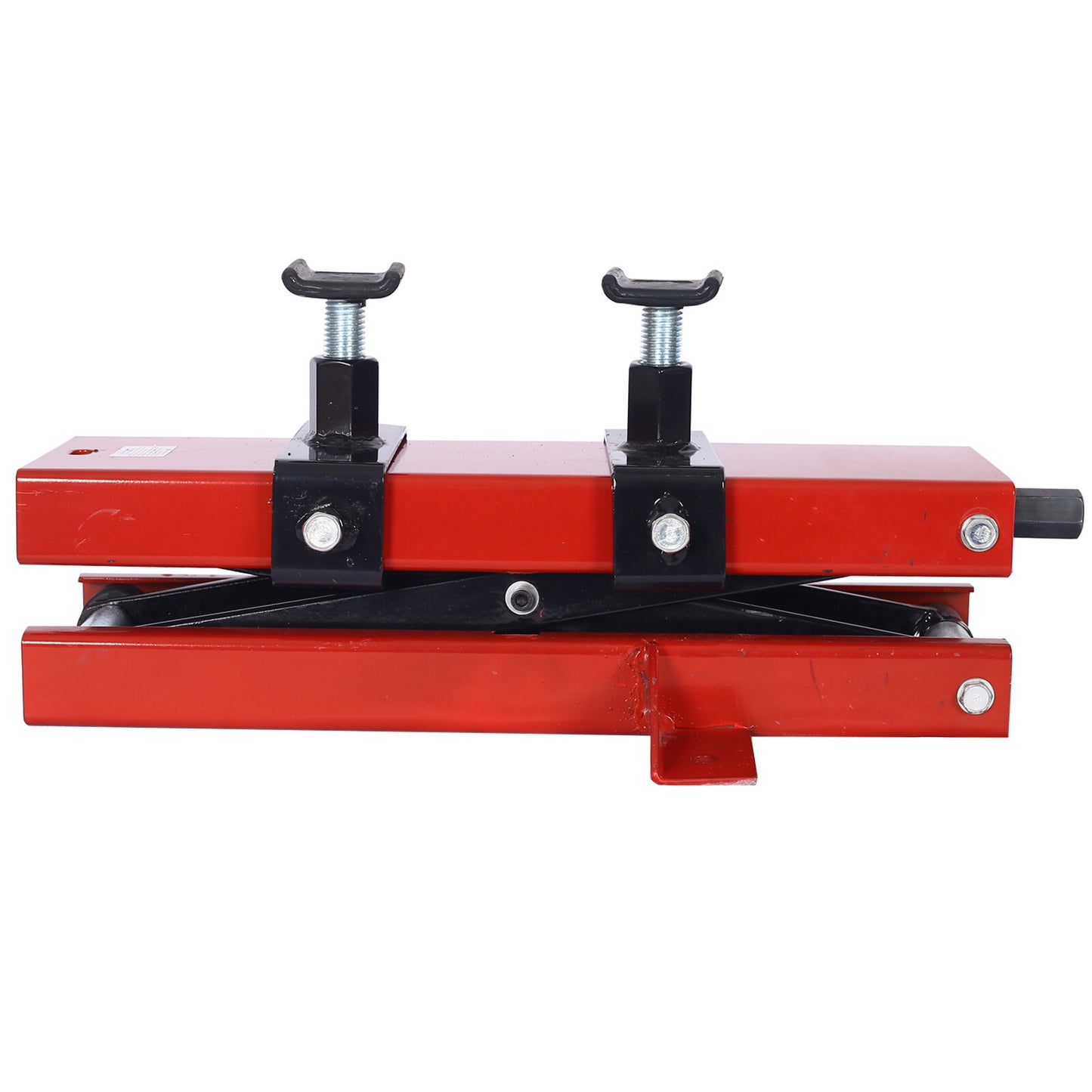 1100 lb motorcycle lifting scissor jack lifting repair wide bracket bicycle off-road vehicle