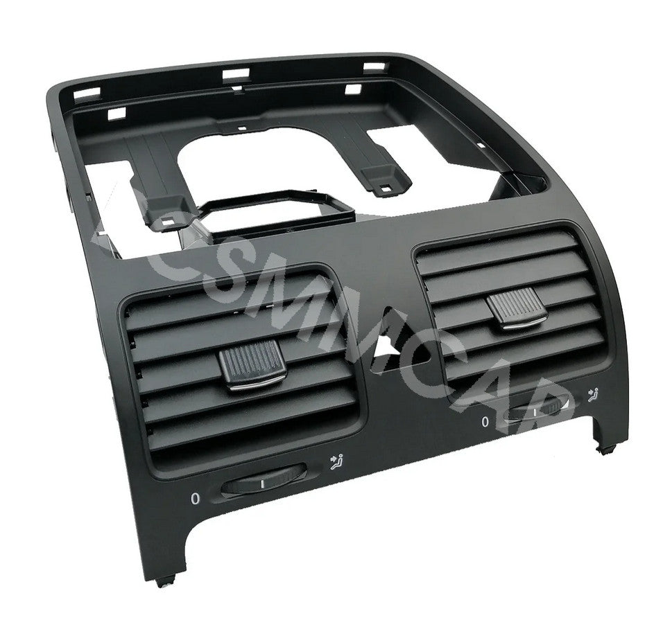 Fit for VW for Golf MK5 2004-2009 Car Center Dash A/C Outlet Air-Vent Panel Trim Q