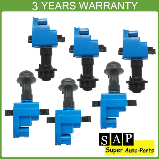 New 6X Ignition Coil Pack For Skyline R34 GT Neo Stagea RB25DE RB25DET MCP-1440