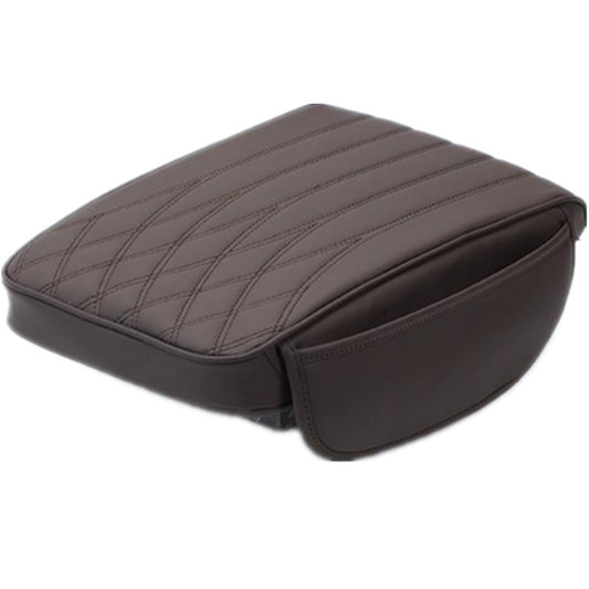 Car Center Console Armrest Pad Cushion Box With Storage Organizer Accessories Q