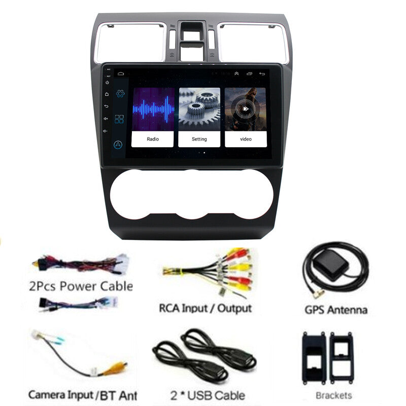 9-inch Android 9.1 Car GPS Navigation Radio WiFi Player for Subaru Forester WRX XV n