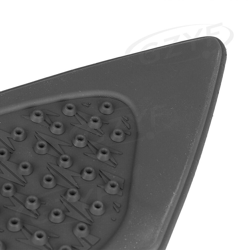Tank Traction Side Pad Gas Fuel Knee Grip Decals Fit for Yamaha YZF R1 2015 16 Black