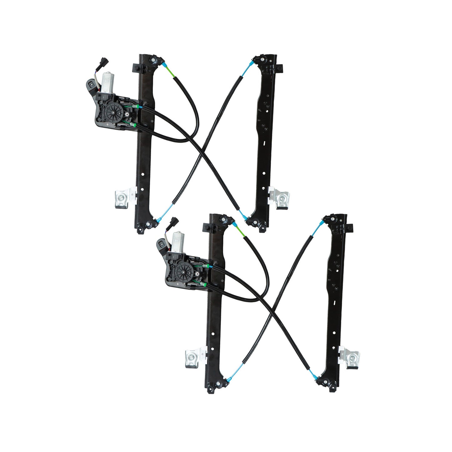 Power Window Motor Regulator Ass'y Rear Left Right for Chevy Silverado 1500 Classic