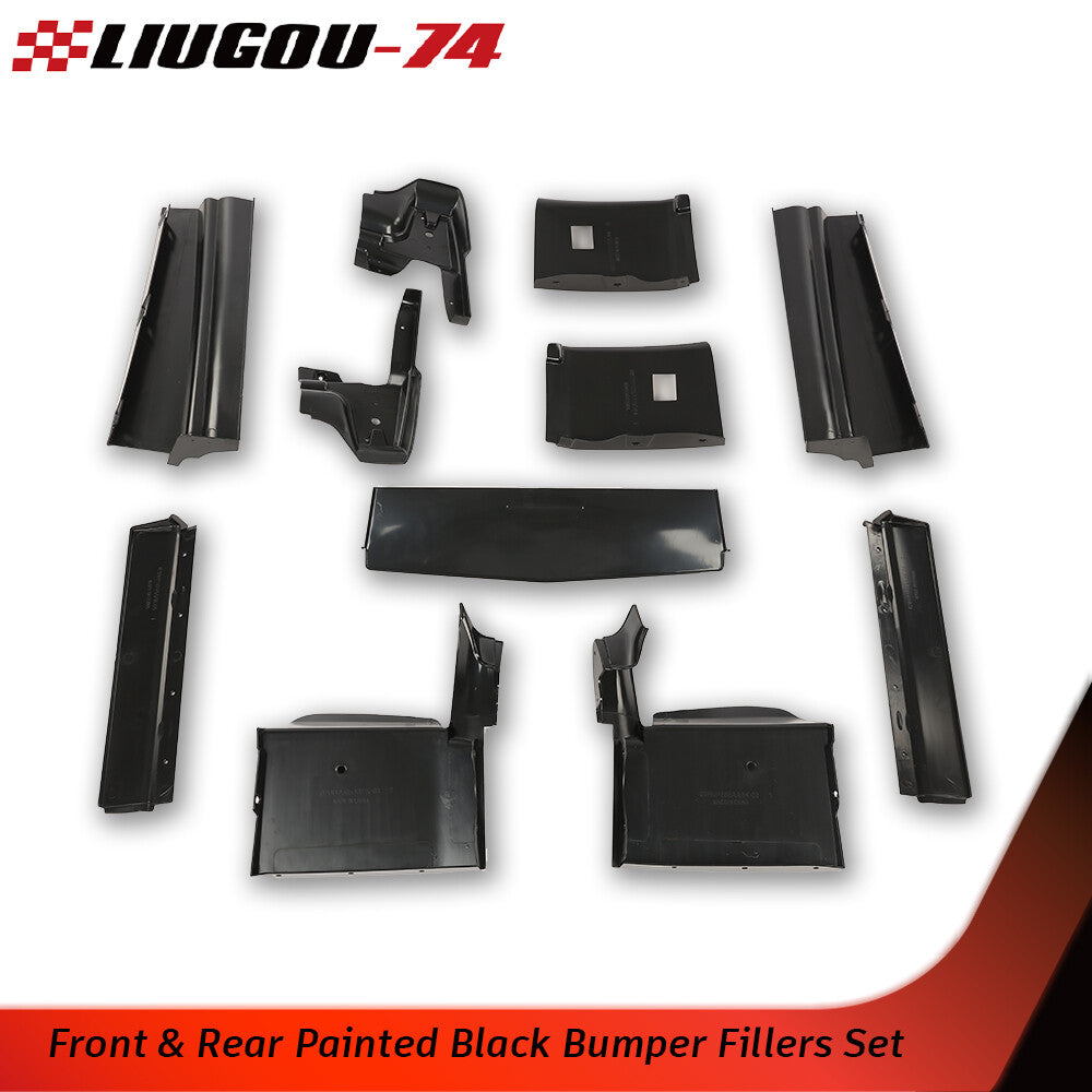 Suitable for Cadillac El Dorado 1979-1985 11 piece set with front and rear black crash padding- v
