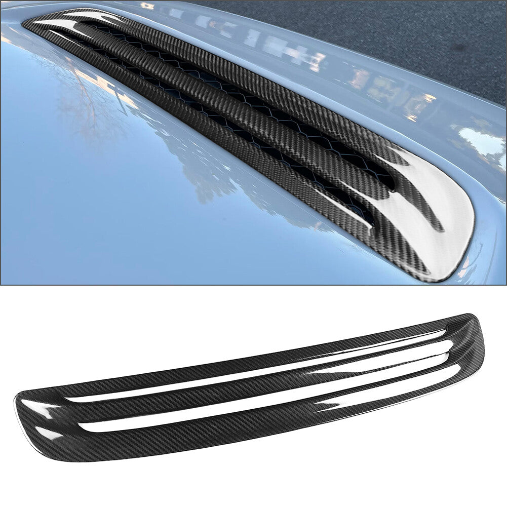 Carbon Fiber Hood Vent Scoop Cover for Honda for Civic Type R FL5 2023-2024