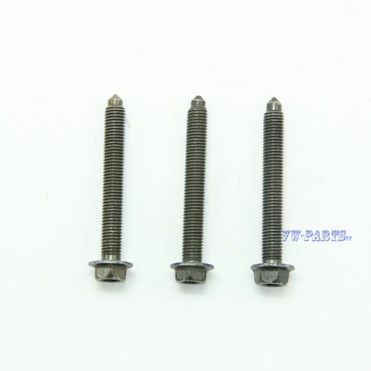 3Pcs Oil Pump Screw Kit for VW Beetle for Jetta EOS for Golf CC for Tiguan 1.4T EA111 M7*55 Q