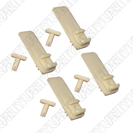 4Pcs for Seat Base Slider Kit for Renault , for Mercedes-Benz 20443492, 20443687, 1498854 Q