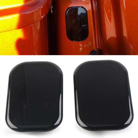 Antenna Hole Plug Filler Cover Fit for Harley Road Street Glide King FLHR Black Q