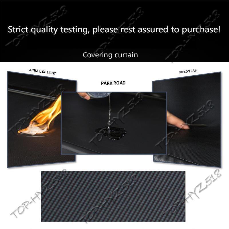 for Lincoln Nautilus 2019-2022 Trunk Cargo Cover Luggage Shield Shade Canvas B n