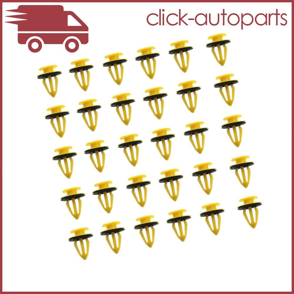 30Pc Nylon Retainer Pillar trim Clips Fit for Land Rover Discovery for Range Rover Sport