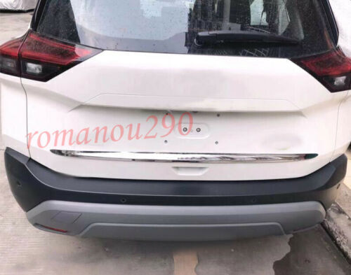 for Nissan Rogue 21-2023 ABS Chrome Rear Door Trunk Lid Molding Cover Strip Trim
