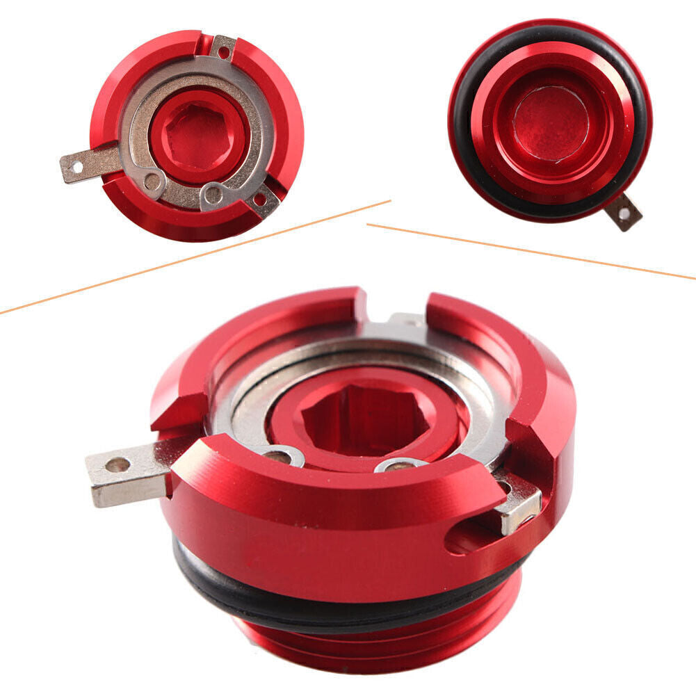 Oil Filler Cap Set for Ducati 748 1994-2004 & 620 Sport 2003-2006 Red Q