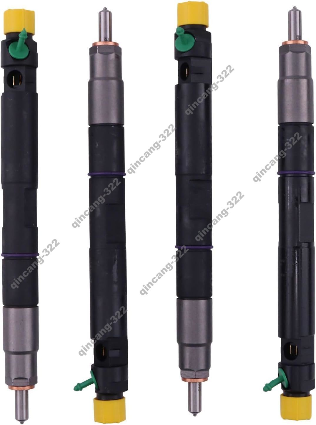 4 Pieces Fuel Injector 28229876 320/06827 for JCB Engine ECOMAX 444 TCAE-93