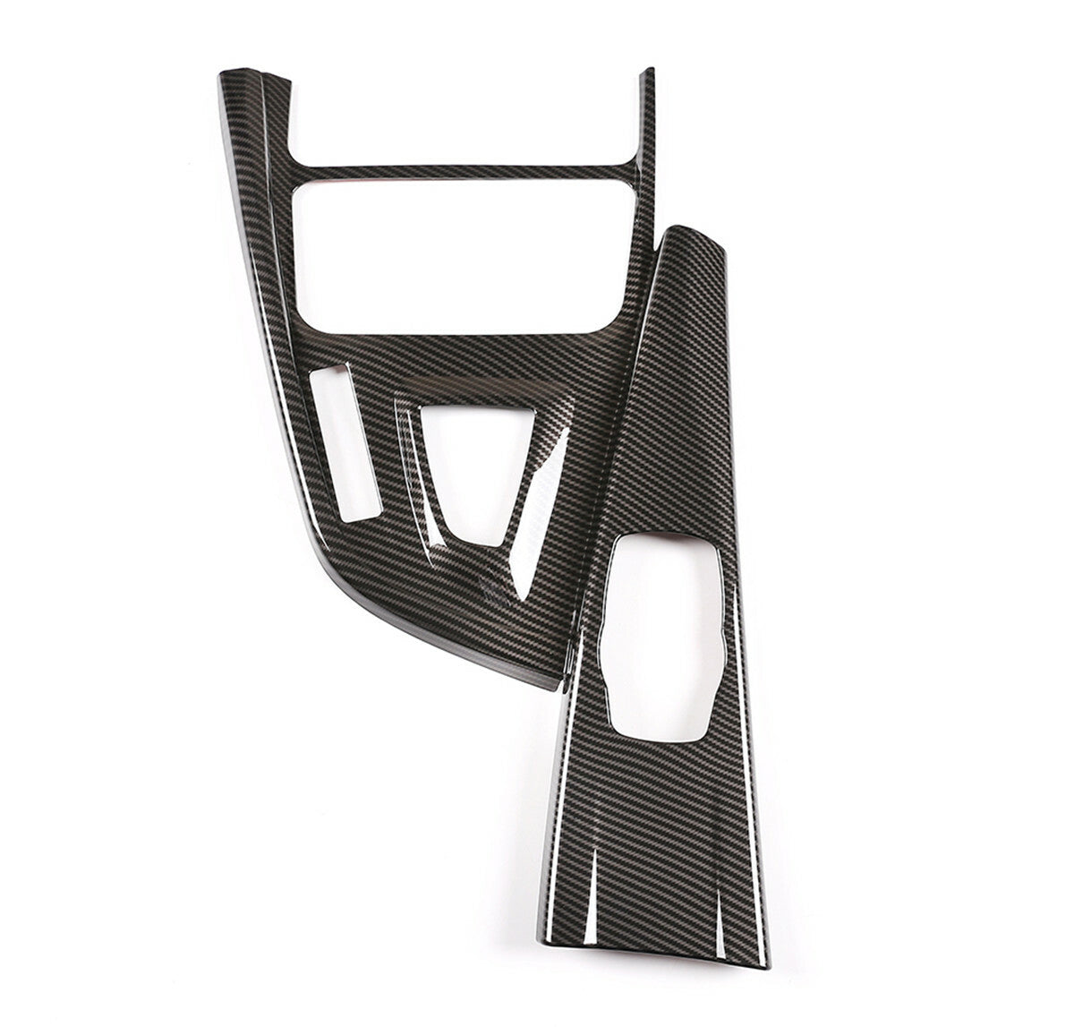 Carbon Fiber ABS Center Console Gear Shift Cover for BMW 3 4 Series F30 GT 13-19