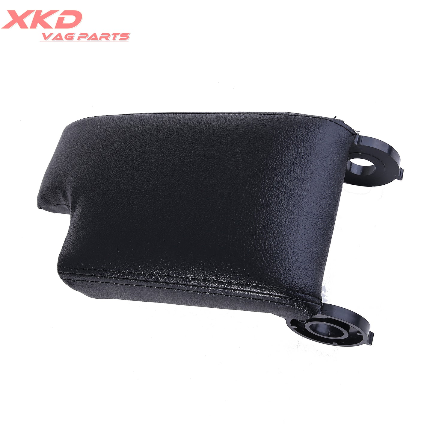 Black Armrest Center Console Lid Cover Leather Synthetic For 1999-2004 for BMW E46 Q