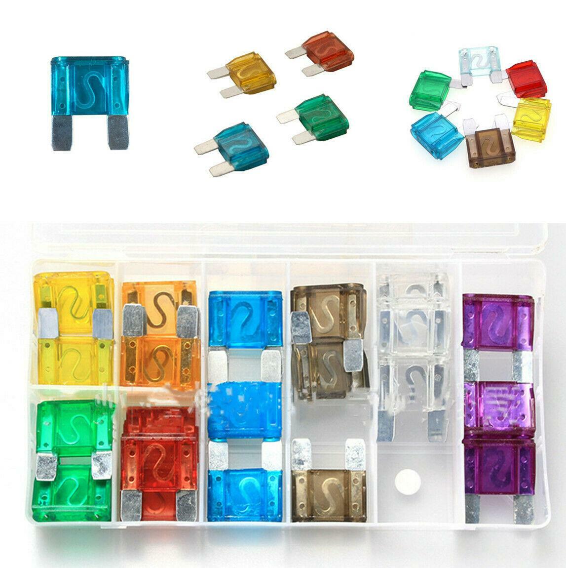 Max Truck Car Blade Fuse Classification Kit 20A 30A 40A 50A 60A 70A 80A 100A 24 Pieces n