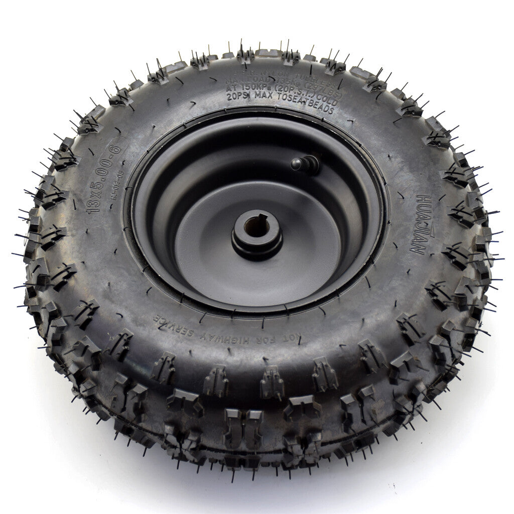 Motorcycle 13x5.00-6 Tubeless Wheel Rim Tire Go Kart Wheels Road ATV Quad Buggy