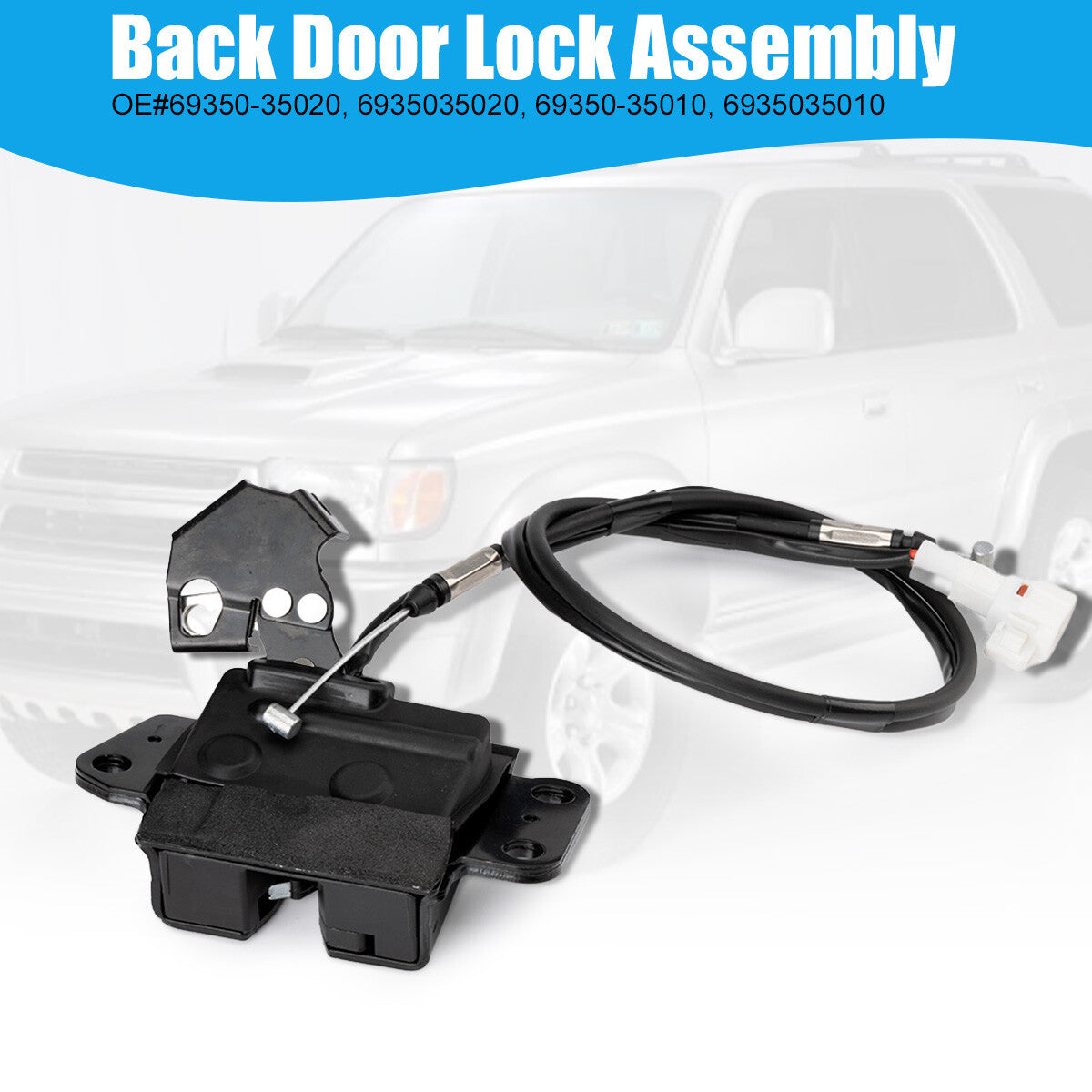 Back Door Hatch Latch Lock Actuator Rear for TOYOTA 4RUNNER 1996-02 69350-35020 Q