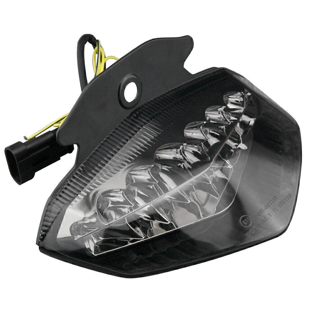 LED Taillight Integrated Turn Signals Fit for Ducati Hypermotard 2009-2012 10 Clear Q