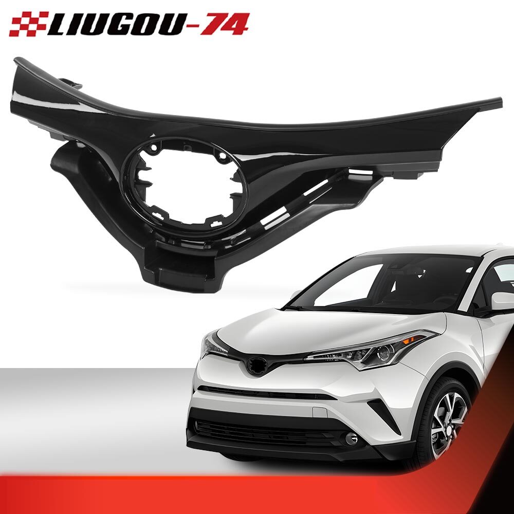Suitable for 2018 and 2019 for CHR C-HR, the front upper bumper grille assembly is brand new- v