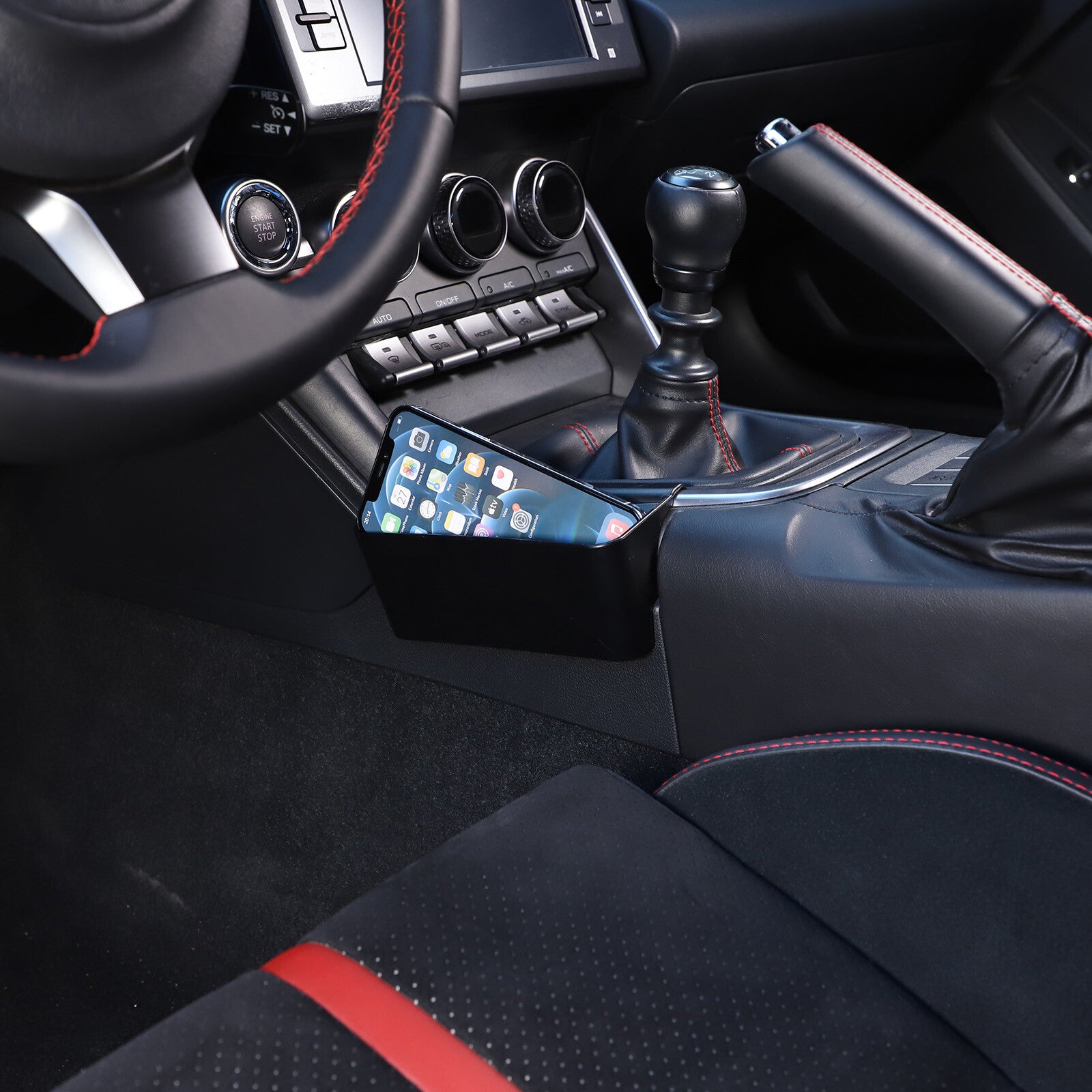 2-Pack Gloss Black ABS Automotive Door Handle Bowl Cover Trim for Corvette C7 2014-2019- v