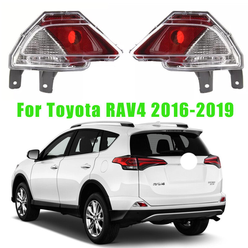 Applicable to 2016 and 2017 for Toyota RAV4 rear bumper reflector stop light LH, right-hand grip 2 sides