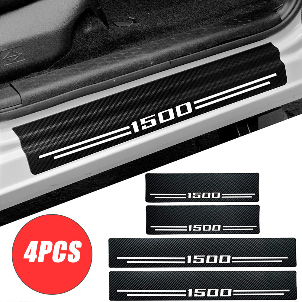 4-Pack for Ram Accessories 1500 Letter White Truck Door and Window Panel Protective Covers n