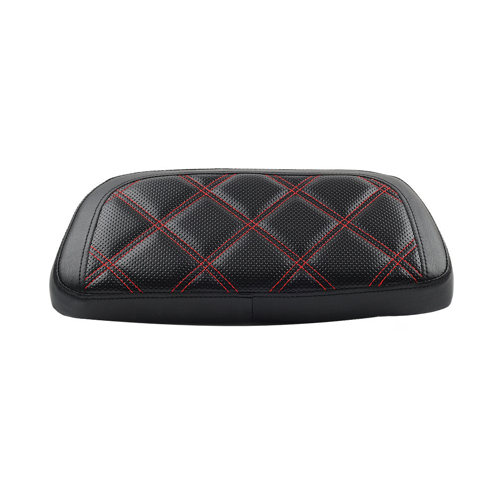 PU Leather Tour Pak Trunk Backrest Pad for Harley Street Glide Road Glide FLTRX Q
