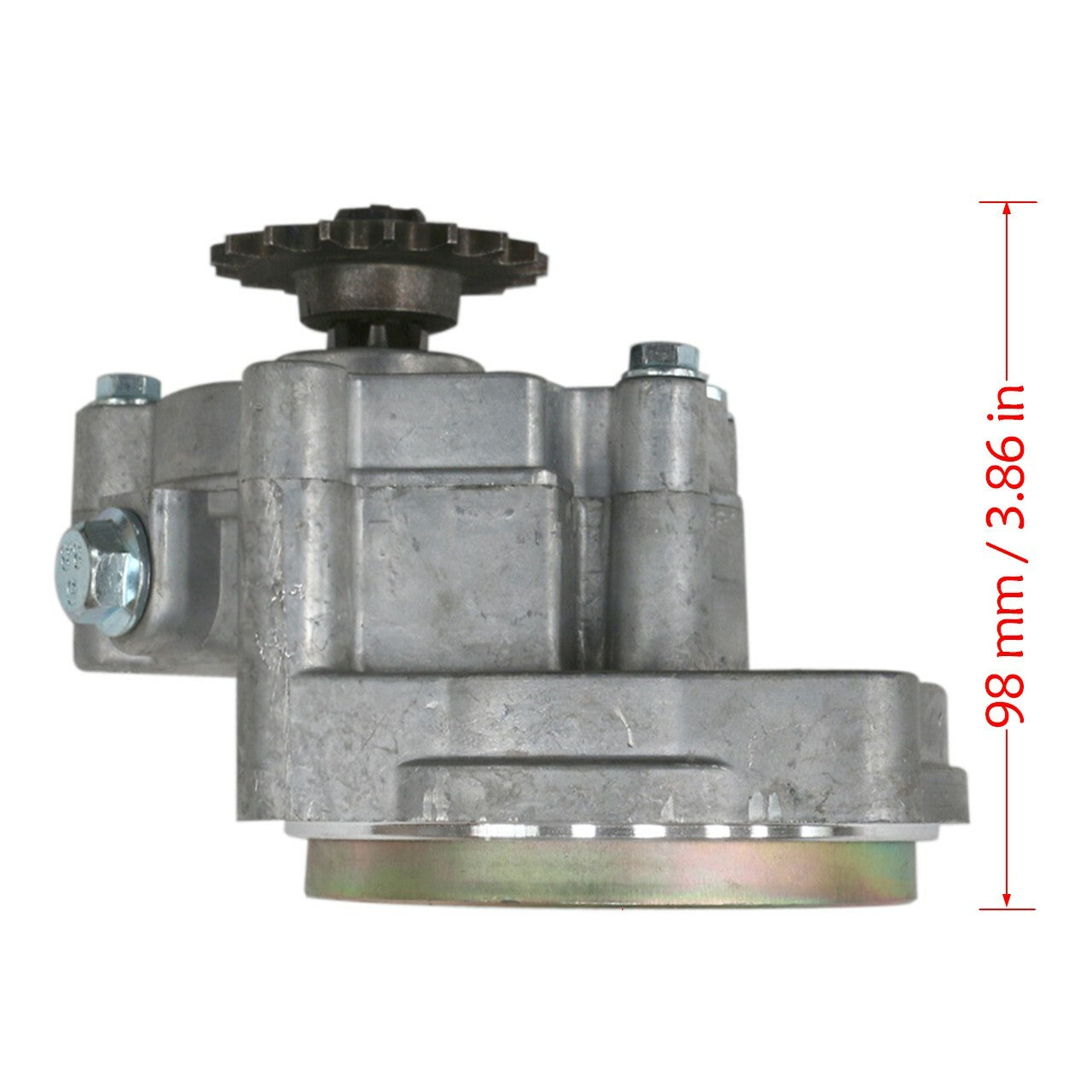 2-stroke reduced gearbox transmission, 47cc/49cc engine, for mini motorcycle, scooter, all-terrain vehicle