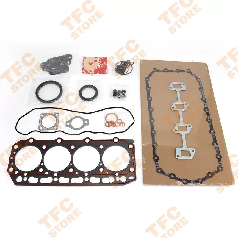 New Full Gasket Kit Set for Yanmar 4D84-2 Engine With Cylinder Head Gasket