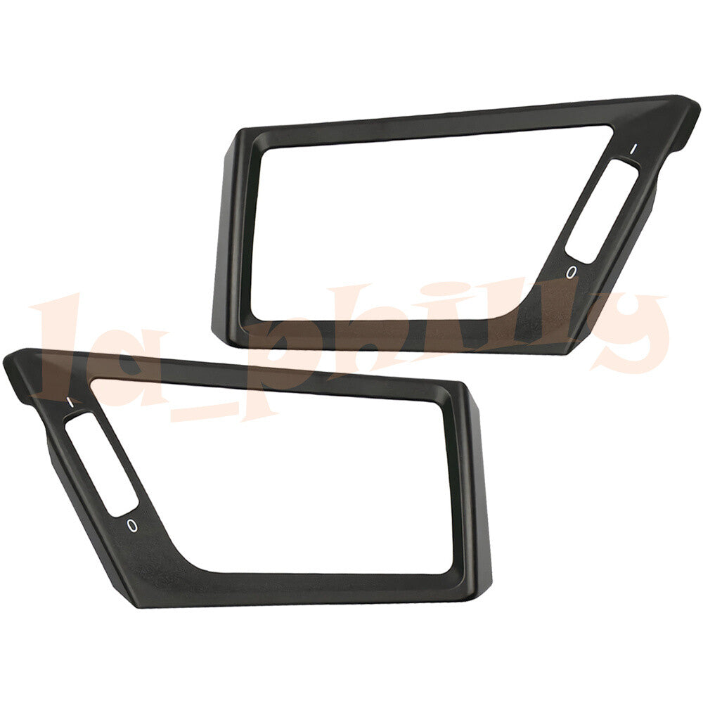 for BMW E84 X1 2010-2015 RHLH Side Glossy Black A/C Air Vent Outlet Trim Frame Q