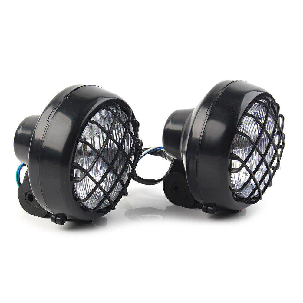 2x Lens Grills Headlights L  R Set for Yamaha Banshee 1987-2006 Warrior 350