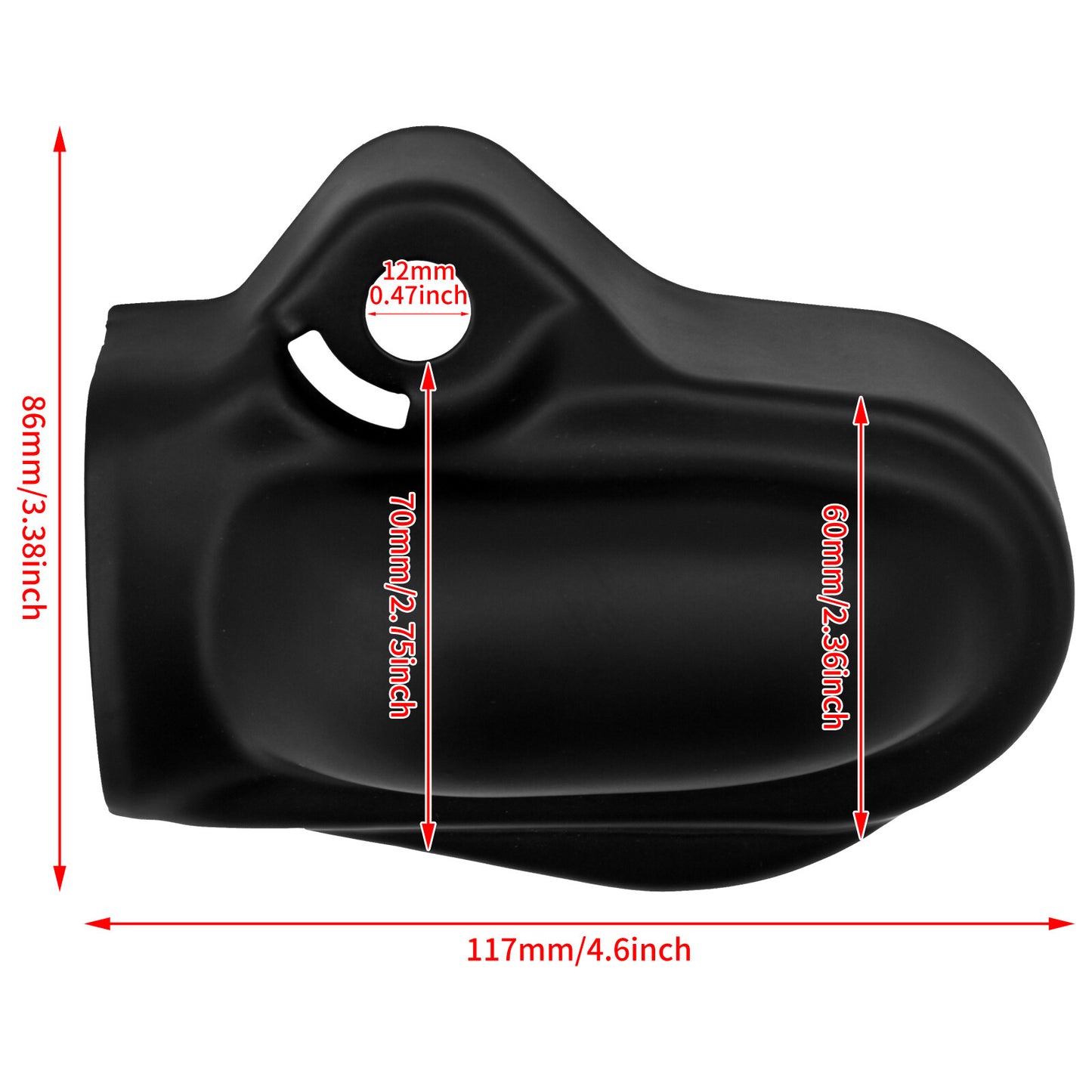 Bar  Shield Rear Axle Cover Fit for Harley VRSC V-Rod VRSCA 2002-2017 Black