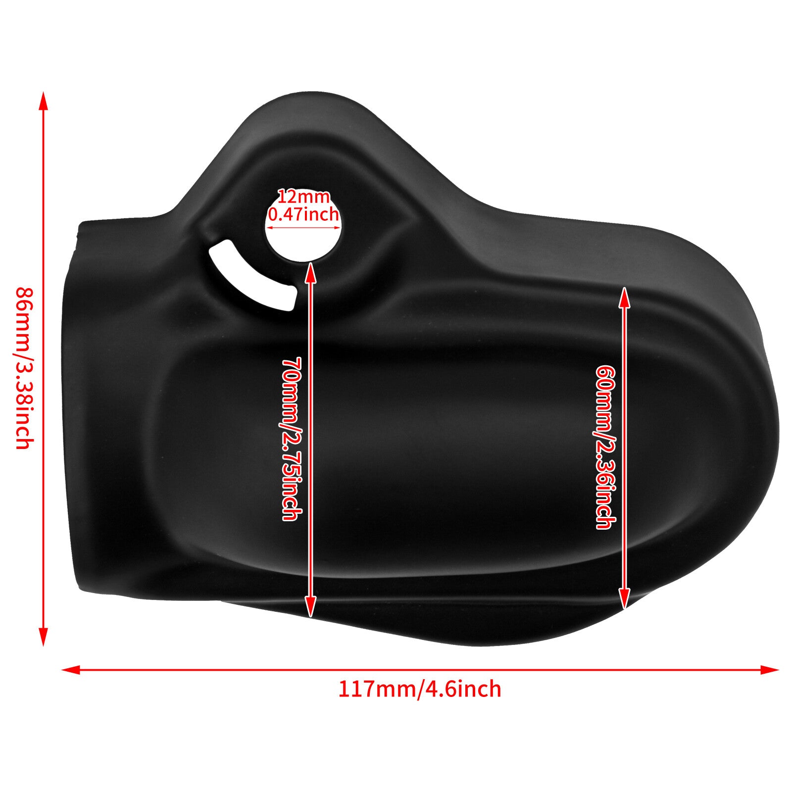 Bar  Shield Rear Axle Cover Fit for Harley VRSC V-Rod VRSCA 2002-2017 Black